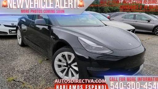 TESLA MODEL 3 2022 5YJ3E1EA0NF288391 image